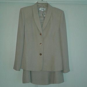 Nude 2pc Skirt Suit